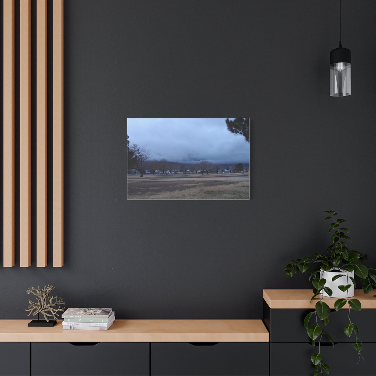 Where The Day Paused— Matte Stretched Wall Art