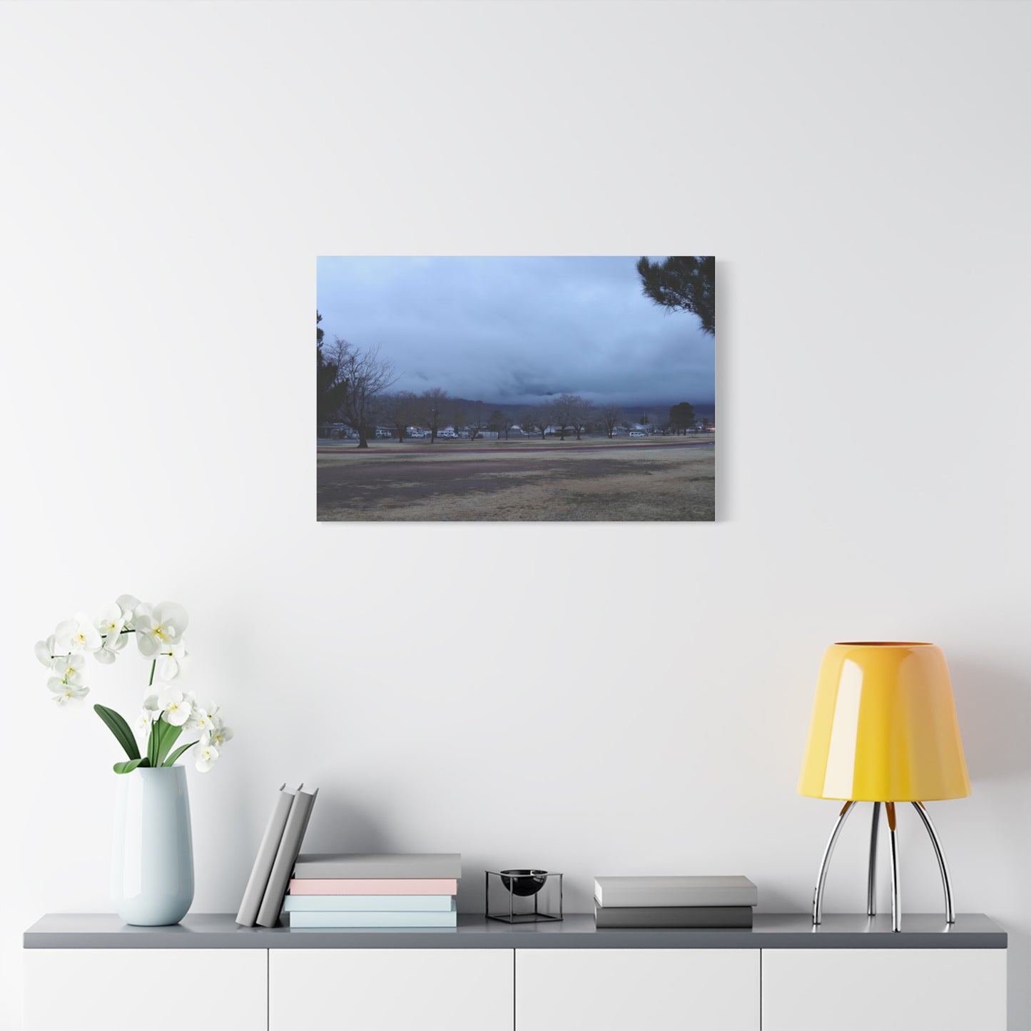 Where The Day Paused— Matte Stretched Wall Art