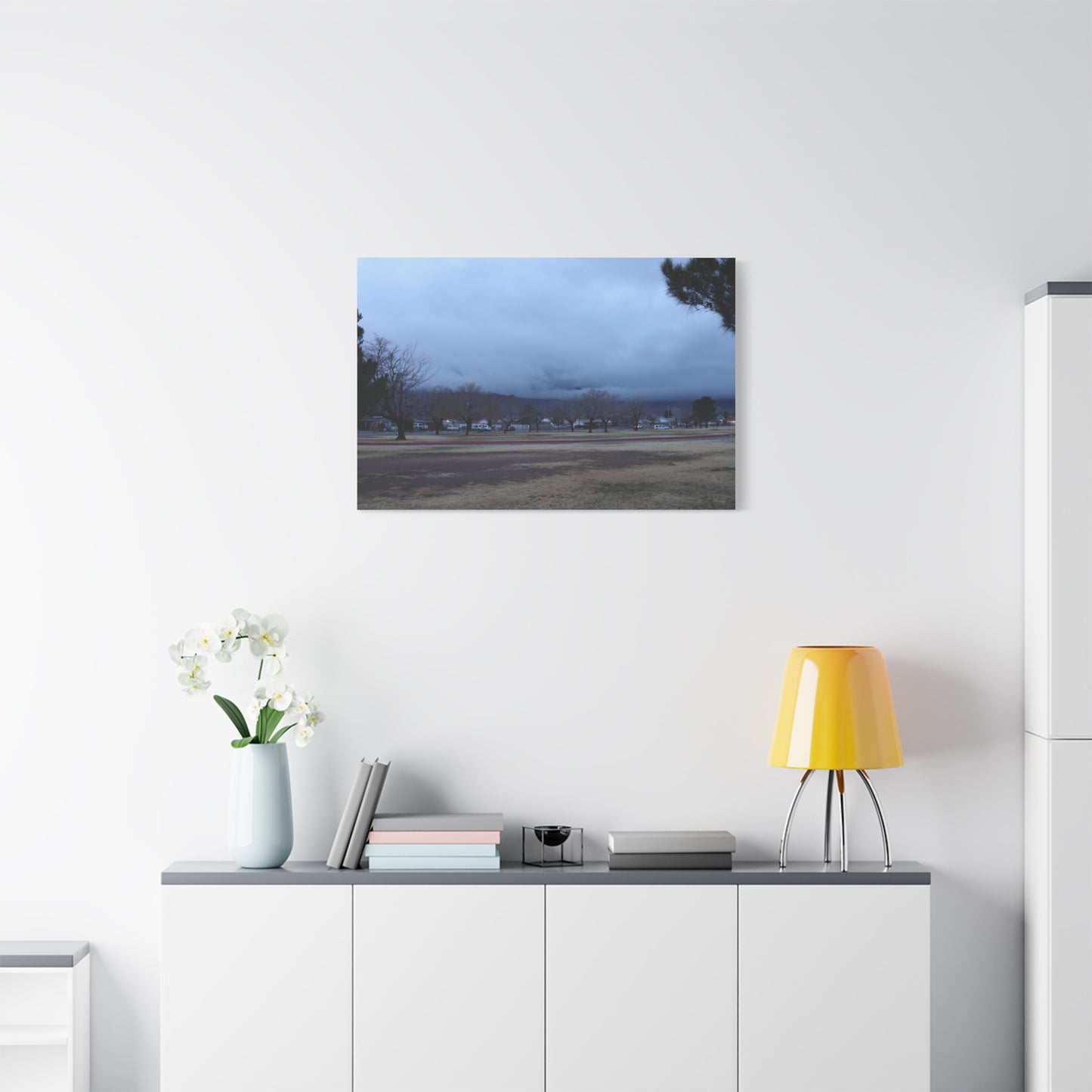 Where The Day Paused— Matte Stretched Wall Art