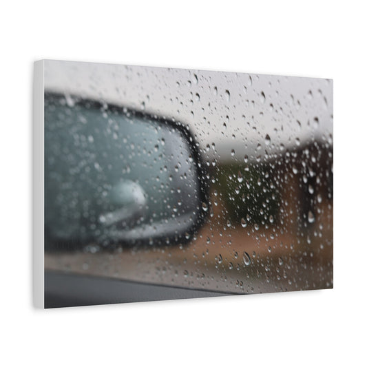 Blurred World Beyond — Moody Weather Photography Wall Art