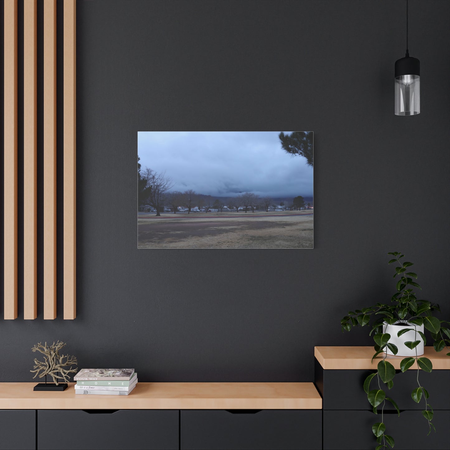 Where The Day Paused— Matte Stretched Wall Art