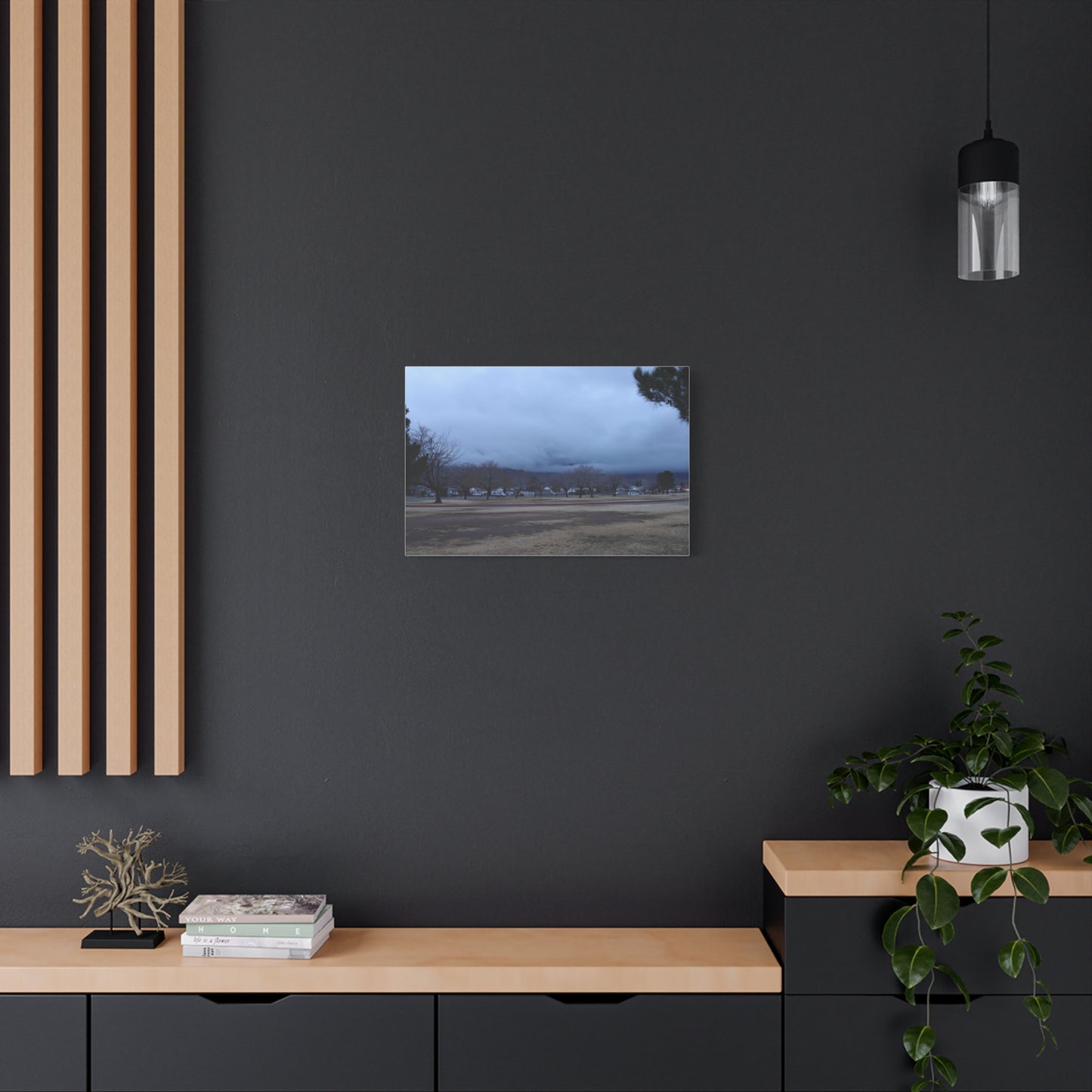 Where The Day Paused— Matte Stretched Wall Art