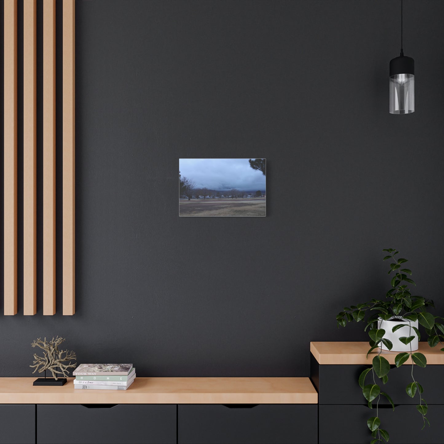 Where The Day Paused— Matte Stretched Wall Art