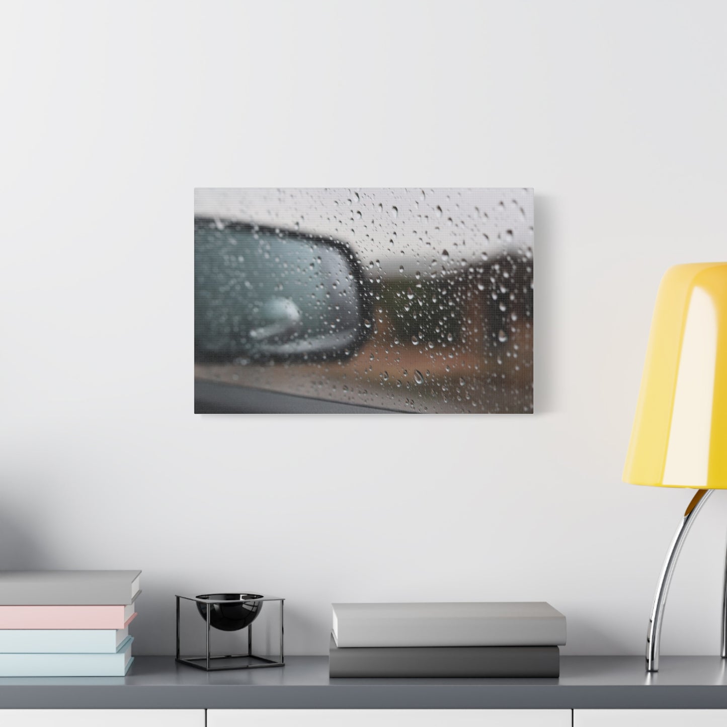 Blurred World Beyond — Moody Weather Photography Wall Art